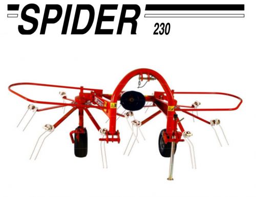 SPIDER 230 forgató és rendsodró