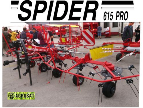 SPIDER 615 rendforgató