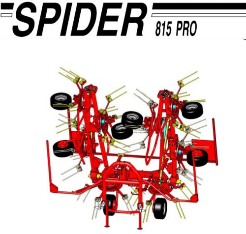 Spider 815 rendforgató